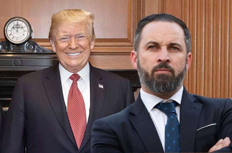 Abascal y Trump/TA.